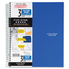 Mead Five Star 3-Subject Notebook College Ruled-11"X8.50" 150 White Sheets