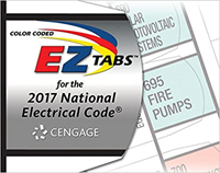National Electrical Code 2017 Color Coded Ez Tabs (Not Returnable If Opened)