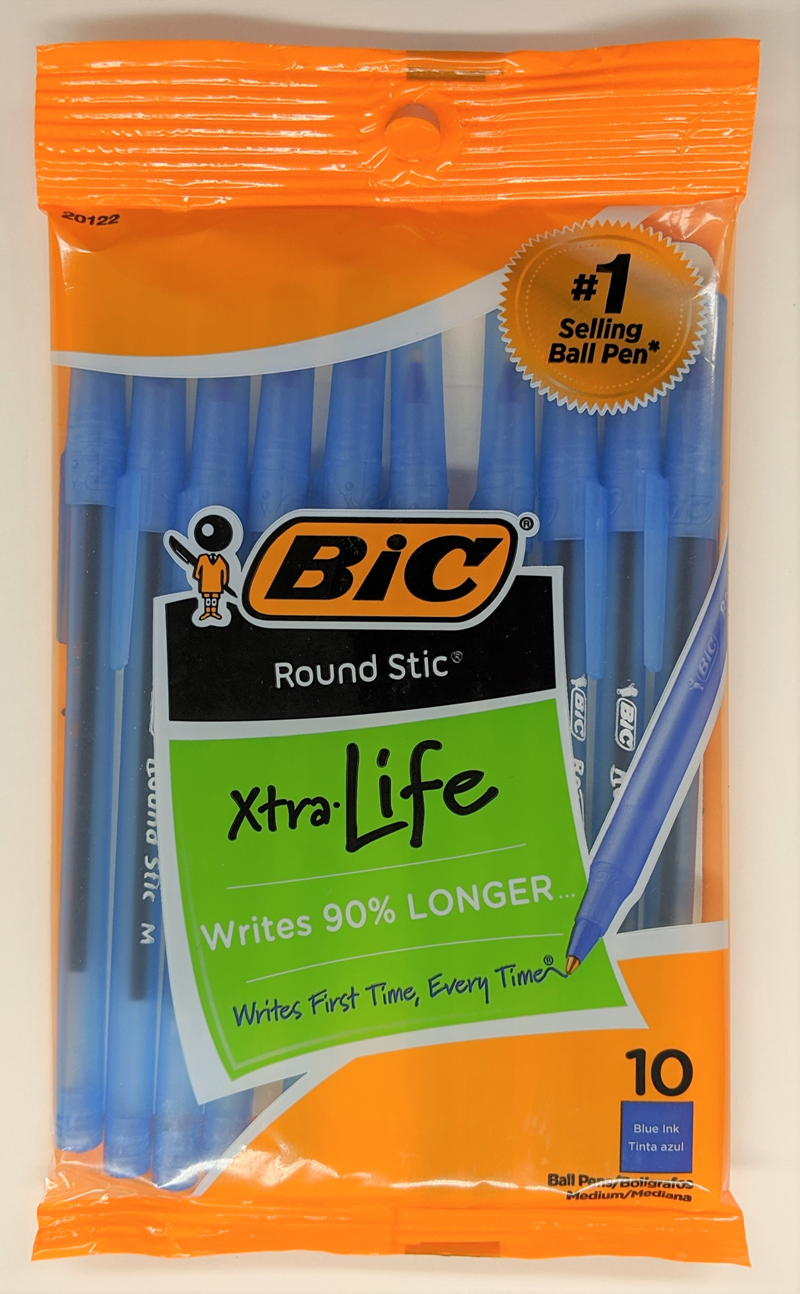 Bic Round Stic Ball Pens (SKU 10336793115)