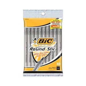 Bic - Xtra Life Black Pens - 10 Ct