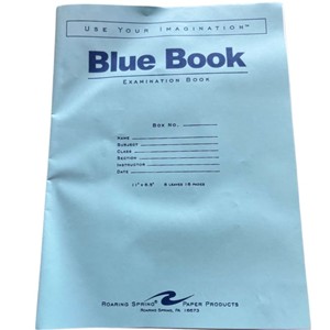 Blue Book - 16 Page
