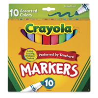 Crayola Bold And Bright Markers 10 Pack