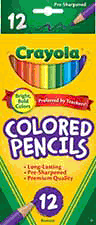 Crayola Colored Pencils 12 Pack (SKU 10640081122)