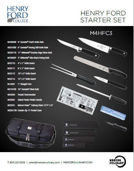 Mercer Culinary Starter Knife Set (SKU 10646854123)