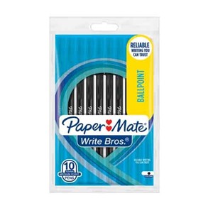 Papermate - Black Pens - 10 Ct
