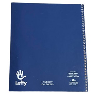 Roaring Spring - Lefty Left-Handed Notebook - 1 Subject 100 Pages