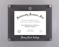 Smoked Lucent Diploma Frame