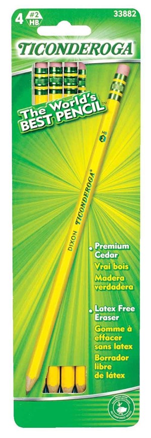 Ticonderoga - Pencils - 4 Ct